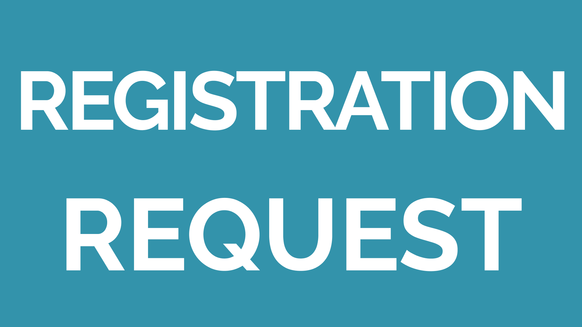 registration request